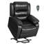 Fauteuil inclinable relevable en similicuir-1893338196
