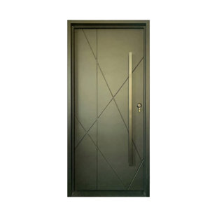 Terra Verde Modern Single Iron Door