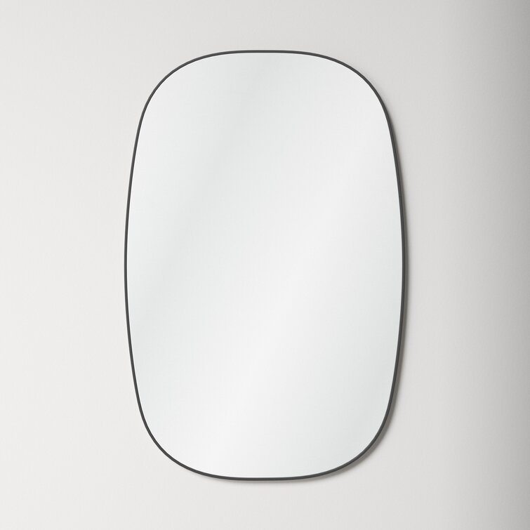 Framed Mirror Small Taupe/Taupe Glass - Muuto - Buy online