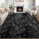 Sarvesh Faux Fur Abstract Indoor Rug