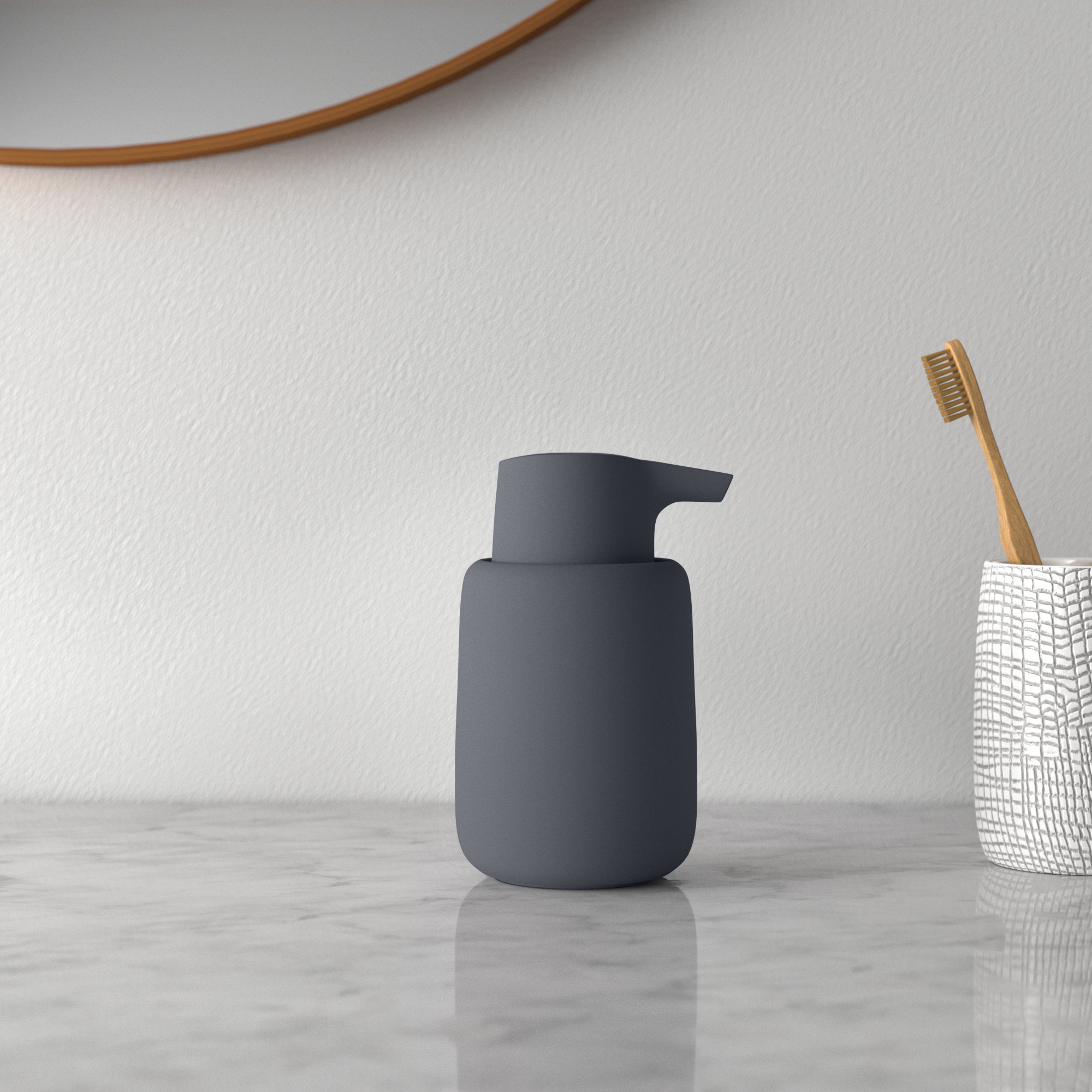 SONO Soap Dispenser, Magnet Charcoal