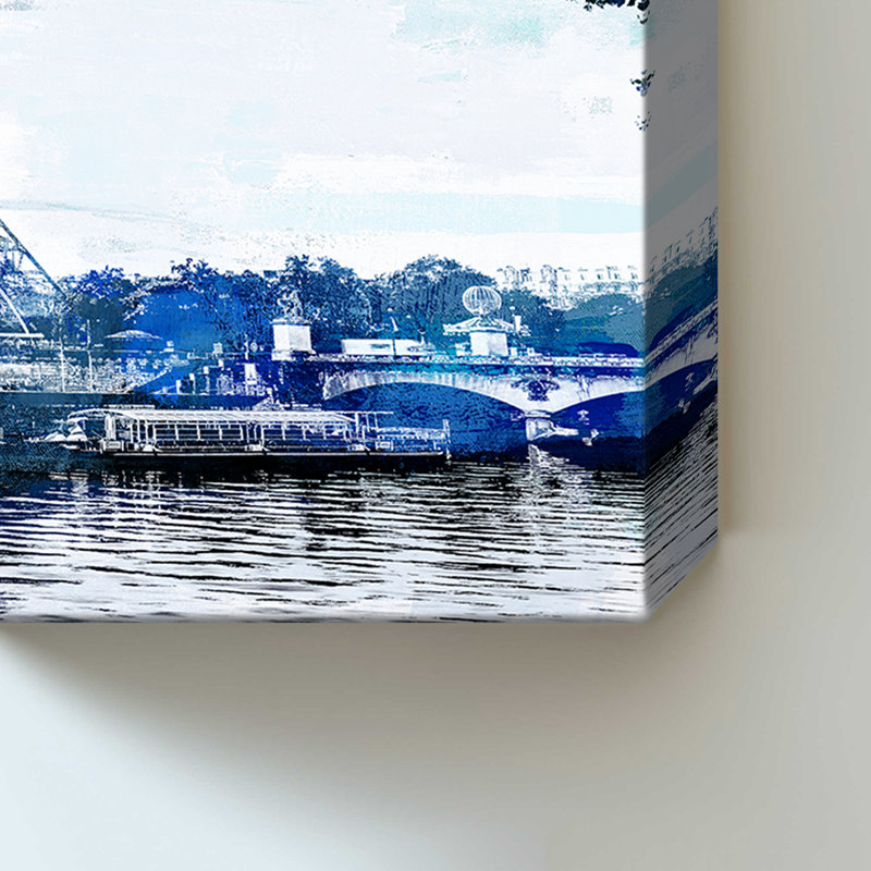 Paris I - Impression sur toile, H 36 po x l 60 po