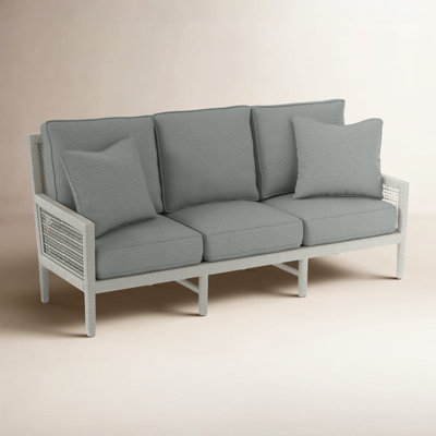 Pine Isle 76" Square Arm Sofa with Reversible Cushions