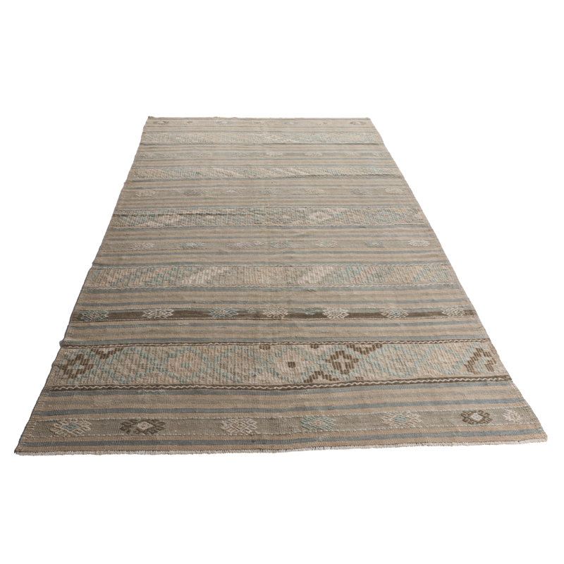 One-of-a-Kind 5'1 X 11'2 Flatweave Area Rug