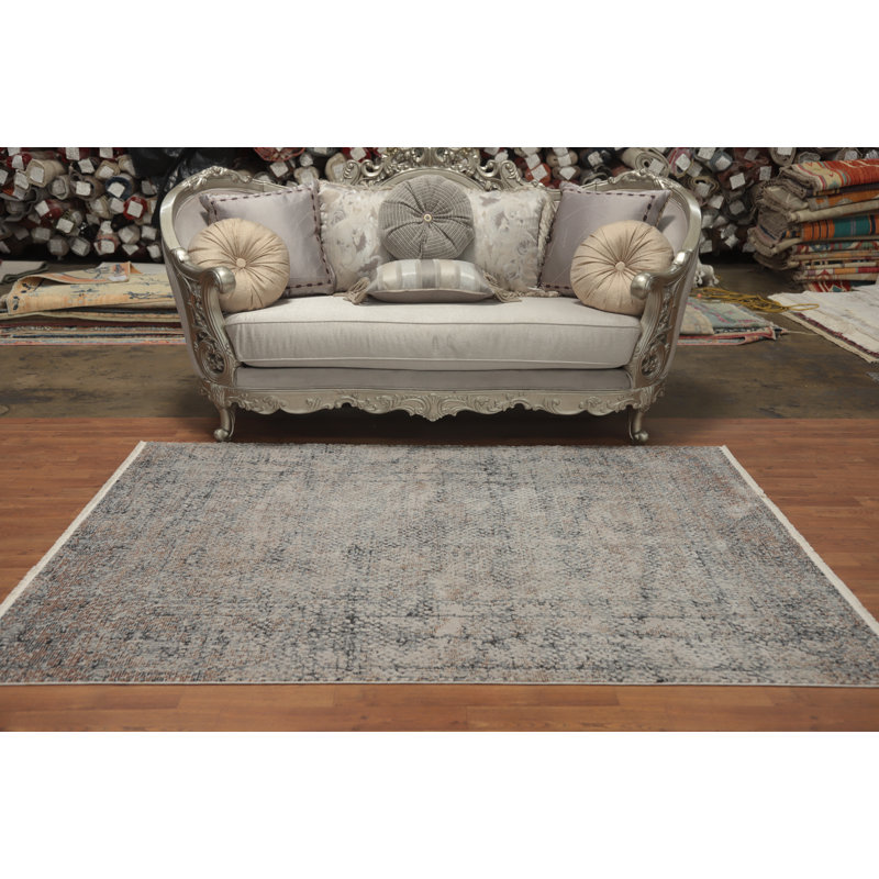 Timeless Distressed Look Rug 5x7 for Classic Home Design