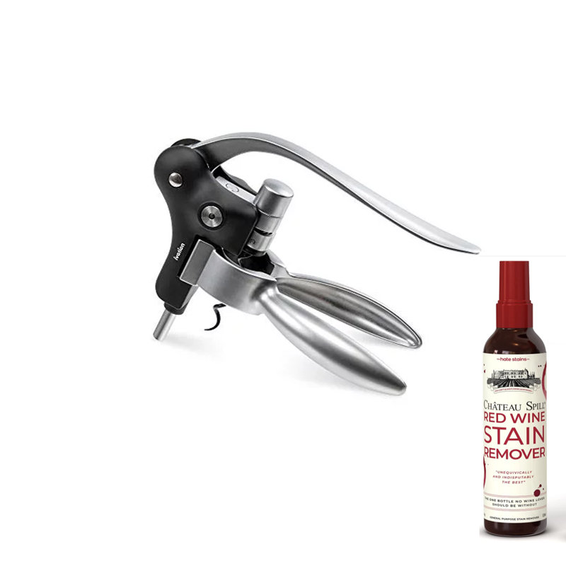 Rabbit-Shaped Wine Bottle Opener Kit - Lever Style Opener Set - Wine Accessories Gift Set