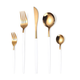 ClaudiaG Collection Stainless Steel Flatware Set