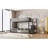 Twin Size Bunk Bed With Storage Ladder, Black
