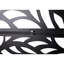 Panneaux de clôture en métal de H 76 po de hauteur - pour patio, balcon et jardin. Rouille, rehaussant. Ps110 Black Screen Deck, Patio. Ajoute du charme.-125816256