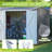 8X12 Ft Storage Shed Outdoor, XL Heavy-Duty Steel Building With Window – Features Hinged Gray Doors & 4 Air Vents For Backyard, Garden, Patio-119307018