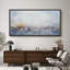 Paysage minimaliste abstrait bleu et jaune-111176760-94945995