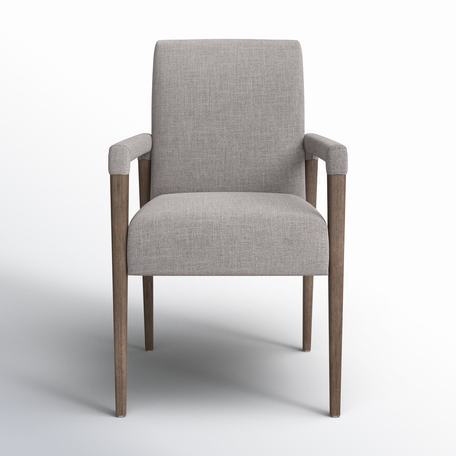 Visalia Linen Dining Chair, Gray