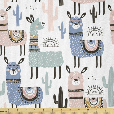 Desara Alpacas and Llamas Multi-Purpose Fabric