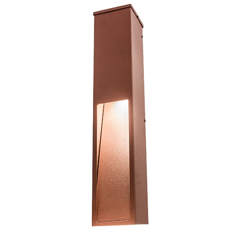 Draxton 28 " Rust Column Floor Lamp