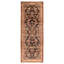 Tapis noir et brun foncé noué à la main One Of Kind 3 pi 7 po x 9 pi 7 po Andelz