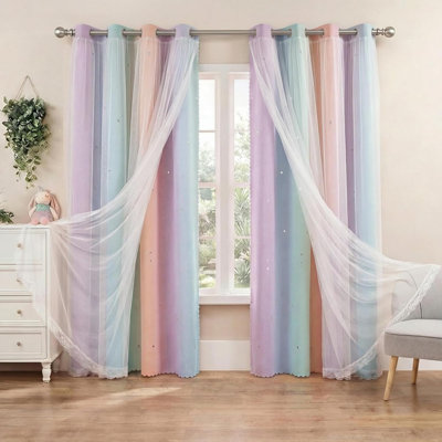 Room Darkening Curtain Panel Pair