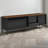 Tv Stand For Tvs Up To 75", Sliding Door, Mid-Century Modern, Living Room Media Console-2028082260