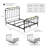 Stacie Metal Spindle Bed-512787271