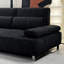 Linen Straight Adjustable Movable Back Sofa