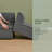 Soft Chenille Fabric Single Sofa-727098863