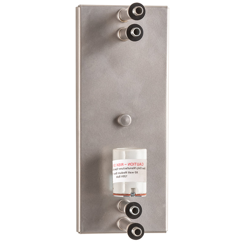 1 - Light Flush Mounted Sconce