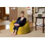 Fauteuil à billes - Fauteuil à billes rond rembourré en mousse à mémoire de forme avec housse amovible et lavable à la machine - Fauteuil à billes avec housse en microfibre douce - Plusieurs tailles et plusieurs tissus lavables à la machine-2127524630-2145937779