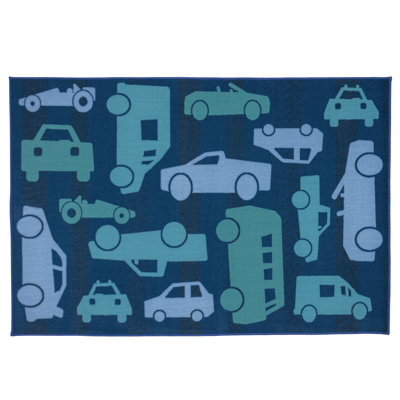 Rectangle Machine Tufted Nylon Rug