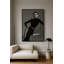 Black Authority Framed Canvas Wall Art by Kasian Art Studio - Black Frame