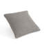 Housses de coussin décoratif décoratives en velours côtelé gris clair avec insertions-113417192