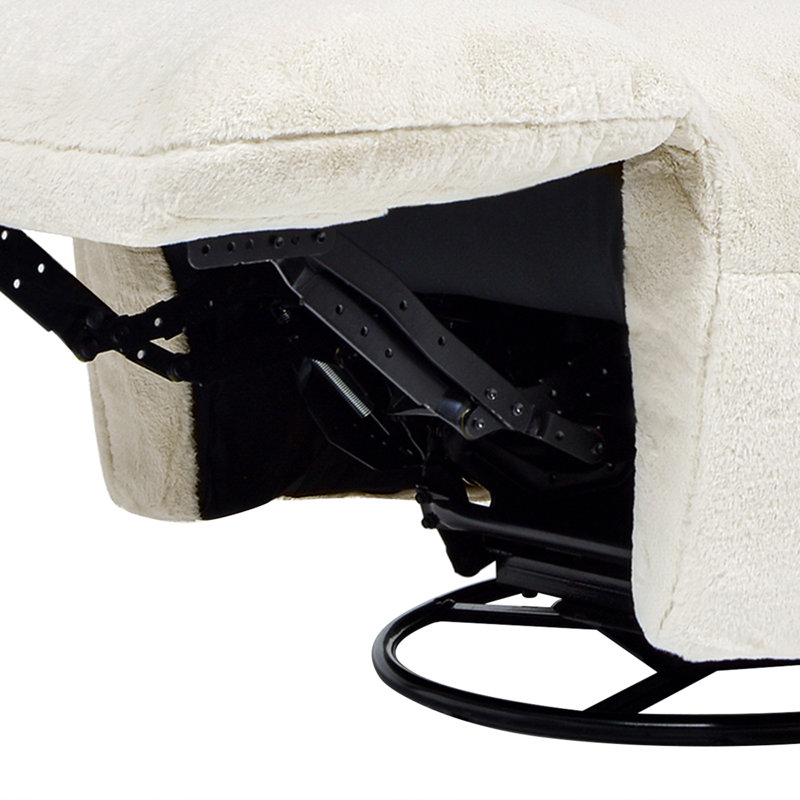 Deantown Upholstered Swivel Recliner