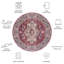 Tapis oriental rouge / beige Sonia-176806944