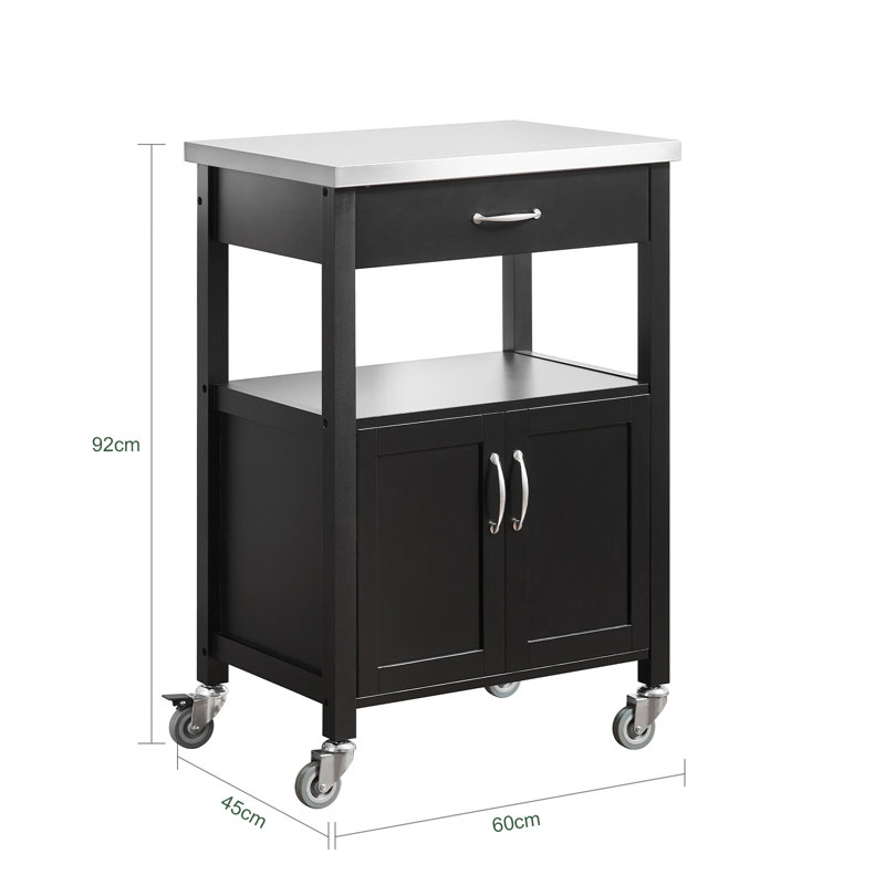 Enevold Kitchen Trolley, Black