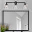 Éclairage pour meuble-lavabo 3 lumières Shauna Cone-75003357-75003353