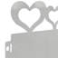 22 cm H x 103 cm W Galvanised Steel