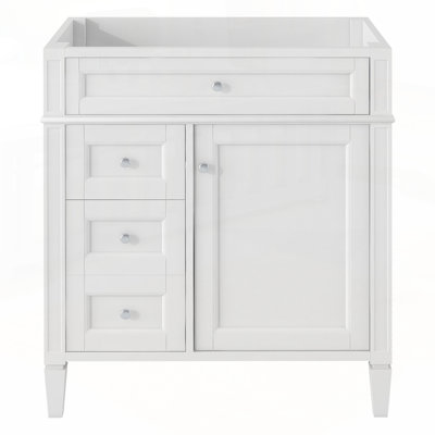 Meuble-lavabo moderne avec rangement abondant et design élégant