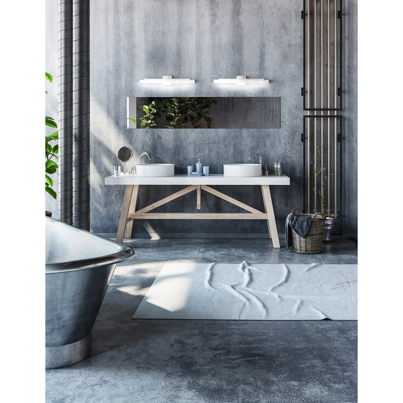 Soho Dimmable LED Bath Bar, Brushed Nickel