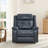 38'' Dual Motor Power Recliner Chair with Adjustable Headrest and Wall Hugger Design-127420084