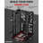 MIKOLO 68.1 x 56.8 Black Cable & Functional Trainer Gyms with 10 and Handle(s),Weight Plates,Resistance Bands / Tubes,Pull-Up / Dip Bars,Ankle Straps,Pulley(s)