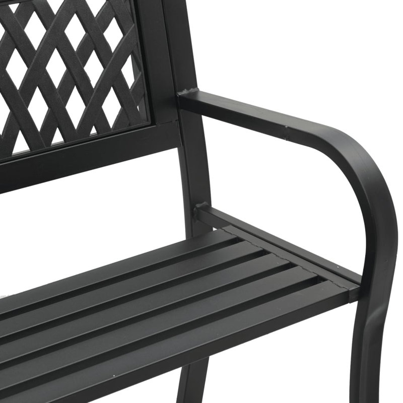 Steel Outdoor Bench