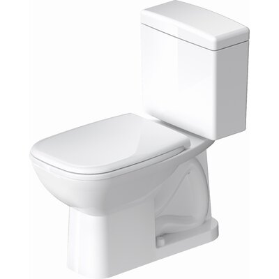 1.28 GPF (Water Efficient) Elongated Two-Piece Toilet (Seat Not Included) -  Duravit, D4005700