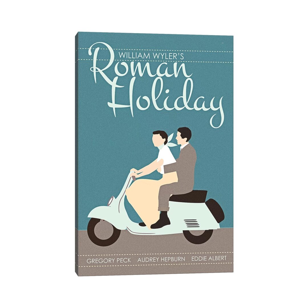 Leinwandbild Roman Holiday von Claudia Varosio