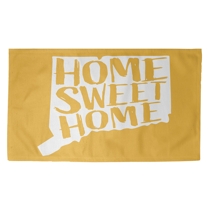 Tapis de zone jaune connecticut the home, Rectangle 2 pi x 3 pi, Oui