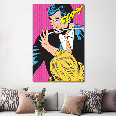 Slap! by Joseph McDermott - Print on Canvas