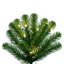 Artificial Pine Christmas Tree with Lights-1981491521