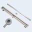 360° Rotating Narrow Linear Shower Drain Complete Set with Odor Stop and Hair Strainer , 304 Stainless Steel-132223590