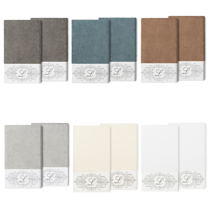 Monica Midweight Bath Towel, Light Gray, B