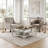 Locke Solid Wood Square Coffee Table-94283504