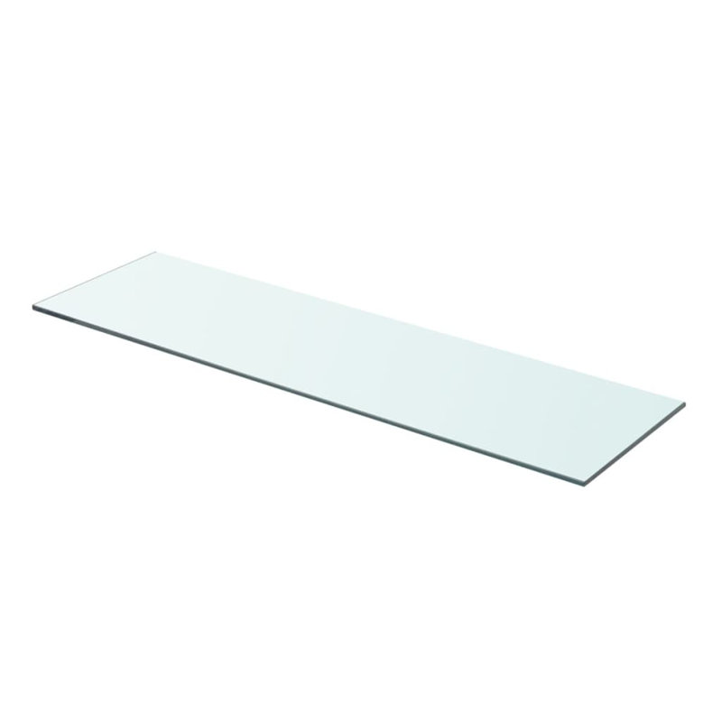 Zaynab 2 Piece Glass Floating Shelf, 0.8cm H x 70cm W x 20cm D