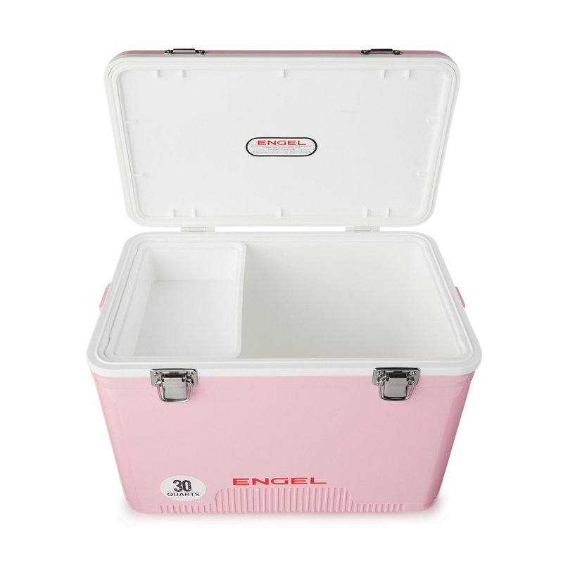 30 pte Glacière compacte étanche et étanche, Rose