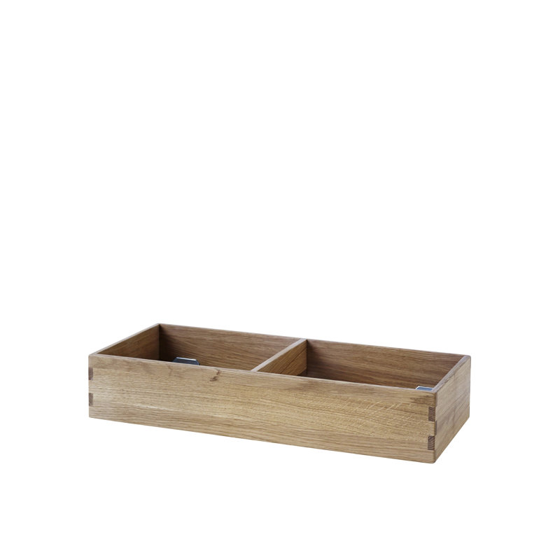Mogens Kock B98 Solid Wood Bookcase, (1 Shelves) 3.94"H x 21.26"W x 9.45"D